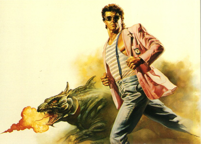 Illustration for article titled Boris Vallejo Is The Most Manly Illustrator In History (NSFW)